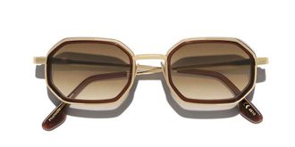 L.G.R Axum Explorer 6810 Mens Sunglasses Brown Size 50