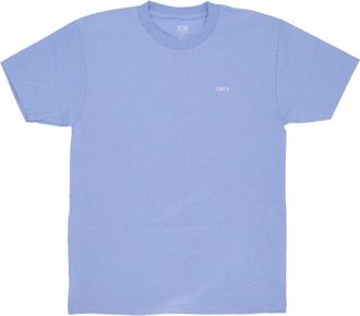 Obey Digital Violet Klassieke Tee Heren T-Shirt - Heren - T-shirts - Blauw - XL - Katoen - Tops