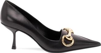 Gucci Boulevard pump - Dames - Pumps - Zwart - 37 EU - Leer - Schoenen
