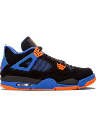 Nike Jordan Air Jordan 4 Retro Cavs sneakers - unisex - Nubuck Leather/Nubuck Leather/Rubber - 9 - Blue