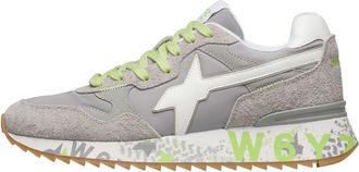 W6YZ Yak-M Sneakers - Heren - Sneakers - Grijs - 45 EU - Katoen - Schoenen