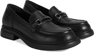 Desa Woman Slip-Ons - Patent Leather Upper, Textile Lining, Flat Heel, Breathable | Black - 40