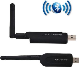 Trade Shop Trade Shop - Adaptador De Altavoz Transmisor Receptor De Audio Bluetooth Inal&aacute;mbrico 4.1 Hifi
