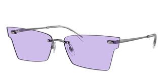 Ray-Ban Purple Irregular Unisex Sunglasses RB3730 004/1A 64
