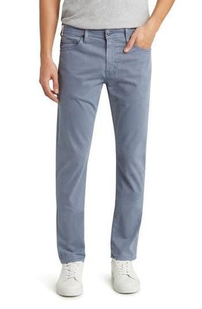 AG - Adriano Goldschmied Everett Stretch Sateen Slim Straight Pants in Blue Ice at Nordstrom Rack, Size 29 X 34