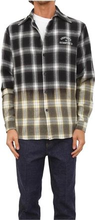 John Richmond Maksymilia Fantasia Shirt - Heren - Casual Overhemden - Veelkleurig - 2XL - Katoen - Overhemden