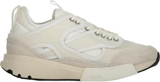 OAMC Mesh lage sneakers met su&egrave;de details - Heren - Sneakers - Wit - 40 EU - Su&egrave;de - Schoenen