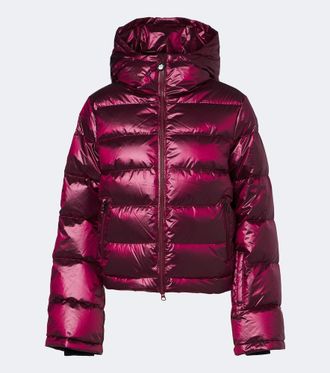 Perfect Moment Polar Flare cropped down ski jacket
