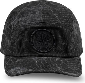 SUPREME x Stone Island baseball cap - unisex - Cotton - One Size - Black