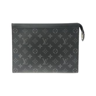 Louis Vuitton Pre-owned Monogram Eclipse Pochette - Heren - Pre-owned - Zwart - Maat: ONE Size