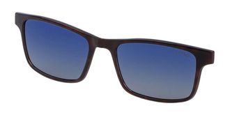 Sting AGSJ678 Clip-On Only Polarized 978P Mens Sunglasses Tortoiseshell Size 46
