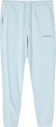 Calvin Klein logo-print track pants - men - Cotton/Regenerative Cotton - L - Blue