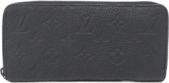 Louis Vuitton Pre-owned Zippy Wallet Horizontal Monogram Taurillon Lange Portemonnee - Heren - Vintage Accessoires - Zwart - ONE Size - Leer - Vintage