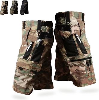 Generic Kangoosport-Mens Outdoor Shorts. KangooSport Mens Multi-Pocket Outdoor Fashion Overalls Cargo Shorts (C,M)