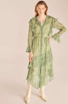 Rebecca Taylor Chiffon Shirtdress