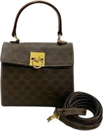 Celine Pre-owned Mini Bags, female, Brown, Size: ONE SIZE Pre-owned Plastic celine-bags