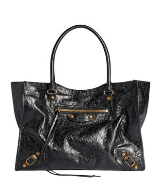 Balenciaga Black Le City Small Tote