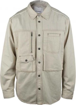 Isabel Marant Pascuale Denim Jacket - Heren - Spijkerjassen - Beige - L - Denim - Jassen