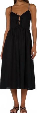 Velvet Heart Sonata Midi Dress In Black