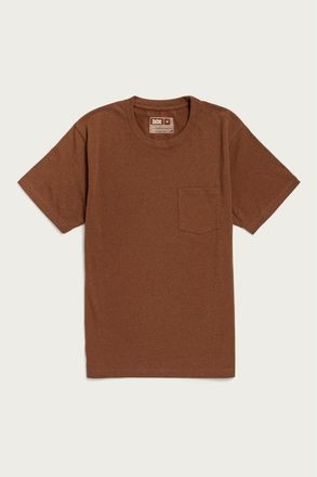 Bridge & Burn Recycled Pocket Tee in Bronze at Nordstrom, Size Xx-Large