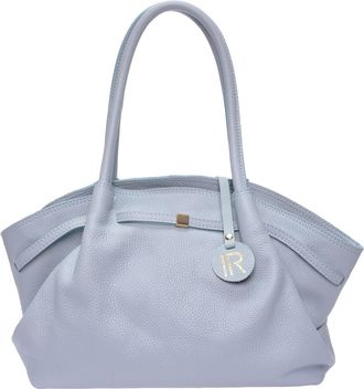 Isabella Rhea Turquoise Rundleer Tas