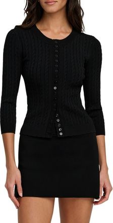 Favorite Daughter The Keepsake Cardigan in Black at Nordstrom, Size X-Small