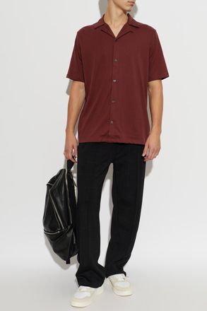AllSaints Hudson Shirt, Mens, Burgundy