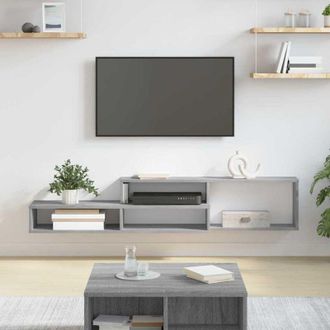 vidaXL vidaXL SupportoperTVaparete 150x25x28,5cm Legno multistrato