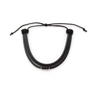 Saint Laurent Cerato Armband - Heren - Armbanden - Zwart - M - Accessoires