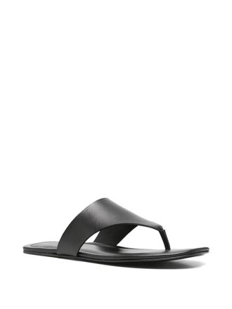 Kiton Womens Open-Toe Leather Sandals Ss26 W
