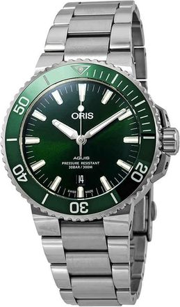 Oris Aquis Date Automatic Green Dial Mens Watch 01 733 7730 4157-07 8 24 05PEB