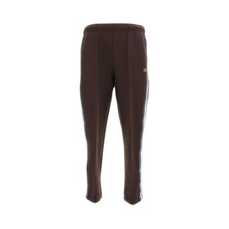 Lacoste Sweatpants, male, Brown, S, Made in France Joggers