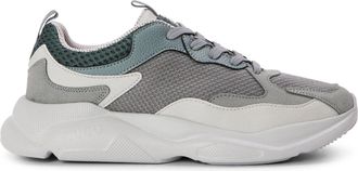 HUGO BOSS Hugo Mens Runn Mxmt 10257816 01 Low Top Trainers in Dark Grey - Size UK 8