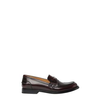 Fendi Schoenen, Heren, Zwart, 41 1/2 EU, Loafers H26
