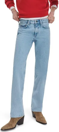 Rag & Bone Harlow Low Rise Straight Leg Jeans in May at Nordstrom, Size 26