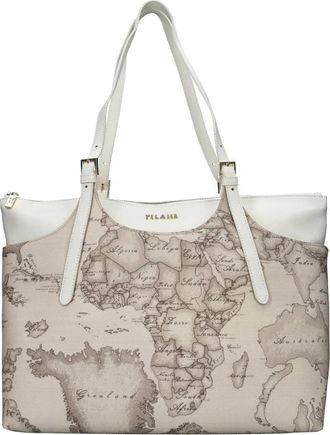 Alviero Martini 1A Classe Ritual Bag - Dames - Shoppers - Grijs - ONE Size - Leer - Tassen