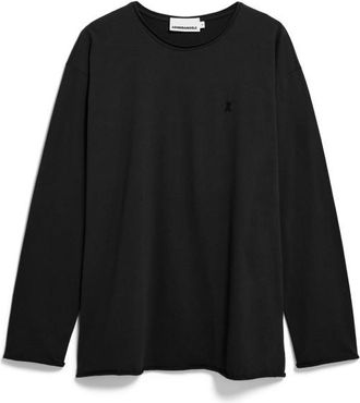 Armedangels Jaames Longsleeve Brushed Longsleeve f&uuml;r Herren | schwarz