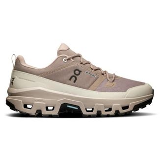 On Cloudrock Low WP Wanderschuhe f&uuml;r Herren | beige/braun
