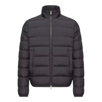 Moncler Baudinet kort donsjack - Heren - Jassen - Blauw - Maat: XL Poliester