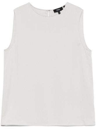 Theory Canotta Straight Shell - Grigio