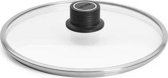 Woll Ecologic Safety Glass Lid 9.5-Inch in Black at Nordstrom