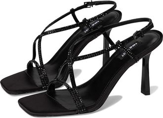 Nine West Vallanh Womens Dress Sandals Black 001 : 7.5 M, Synthetic/Textile