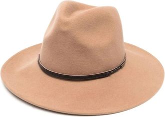 Barbour Stijlvolle Fedora Hoed in Kameel - Dames - Hoeden - Beige - M - Accessoires