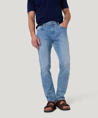 Pioneer Authentic Jeans 5-Pocket-Jeans, Herren, Gr. 31, L&auml;nge 34, blau (light blau used), Denim/Jeans, Obermaterial: 98% Baumwolle, 2% Elasthan, PIONEER AUTHENTIC JEANS, gera