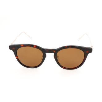 adidas Unisex Brown Round Sunglasses AOK002-CK4107