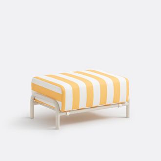 La Redoute Interieurs Poef/voetensteun in metaal staal, Thomes