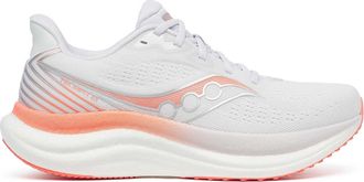 Saucony Ventilated Running Shoes with Cushioned Midsole and Reflective Accents