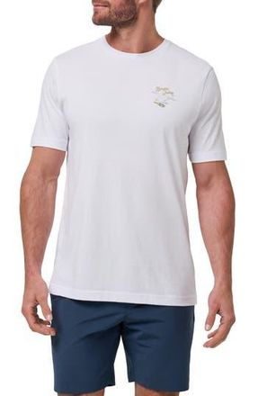 Travis Mathew Drink Ticket Graphic T-Shirt in White at Nordstrom Rack, Size Small