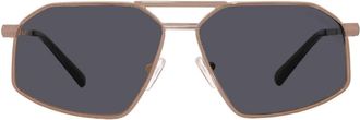 Michael Kors Mar Vista Dark Grey Navigator Mens Sunglasses MK1167 189987 60