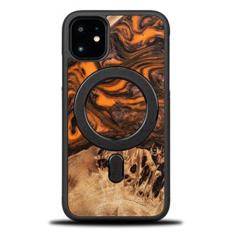 OEM Funda Bewood Unique Para Iphone 11 - Naranja Con Magsafe